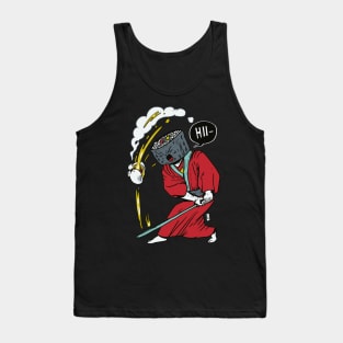 Sushi Samurai Chop Tank Top